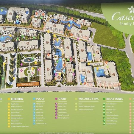 Cascadas Family Resort - Apartment Private Sunny Beach Dış mekan fotoğraf